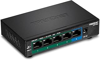 TRENDnet 5-Port Gigabit PoE+ Switch