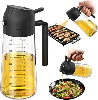 TrendPlain 16oz/470ml Glass Olive Oil Sprayer