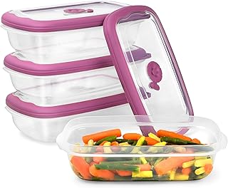 Tribello Freezer Microwave 8-Piece Leak-Proof Meal