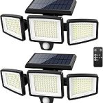 Tuffenough Solar Outdoor Lights 2500LM 210