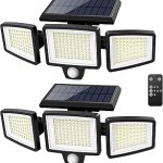 Tuffenough Solar Outdoor Lights 2500LM 210