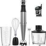 Turelar Immersion Blender Handheld Corded Hand