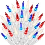 Ultra-Bright Connect End Red White Blue