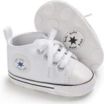 Unisex Baby Girls Boys Canvas High-top
