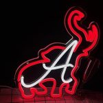 University Alabama Neon Sign Wall Decor