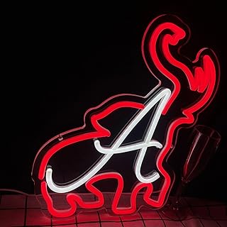 University Alabama Neon Sign Wall Decor