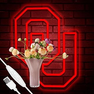 University Football Team Neon Sign