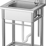 Utility Sink Free Standing Single Bowl