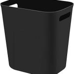 UUJOLY Plastic Small Trash Can Wastebasket