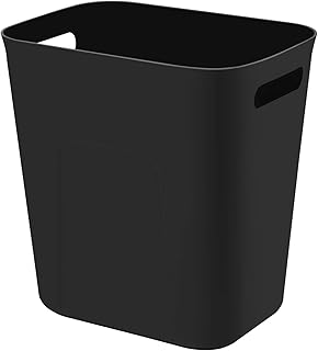 UUJOLY Plastic Small Trash Can Wastebasket
