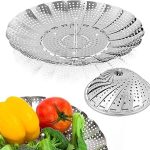 Vegetable Steamer Basket Premium Stainless Steel