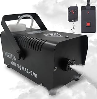 VIRFUN Fog Machine Smoke Wireless&Wired Remote