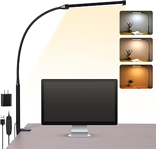 Voncerus LED Desk Lamp Clamp