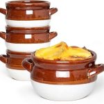Vumdua French Onion Soup Bowls Handles
