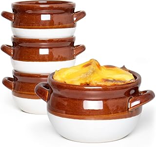 Vumdua French Onion Soup Bowls Handles