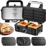 Waffle Maker Removable Plates