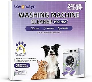 Washing Machine Cleaner Tablets Pet Owners