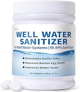 Well Water Sanitizer Removes Sulfur Odors