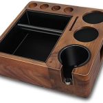 Wooden Espresso Tamping Station Knock Box