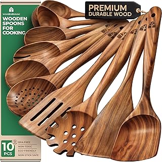 Wooden Spoons Cooking 10 Teak Wood