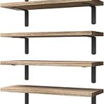 WOPITUES Wood Floating Shelves 6