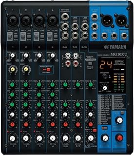 YAMAHA MG10XU 10-Input Stereo Mixer Effects