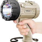 YIERBLUE Rechargeable Spotlight Flashlight 2000000 High