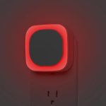 YUNLEX 2 Red Night Light Dusk