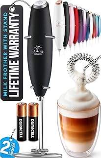 Zulay Kitchen Powerful Milk Frother Wand