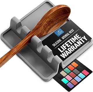 Zulay Kitchen Spoon Rest Multiple Utensils