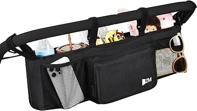 ZZM Double Stroller Organizer Bob Duallie